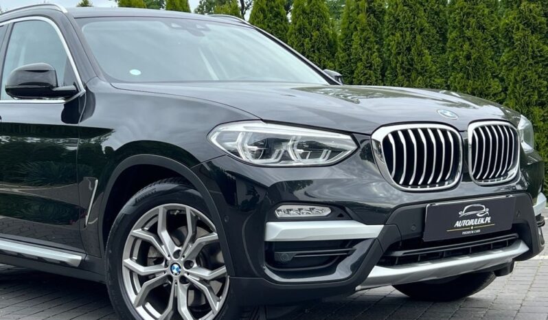 BMW X3 xDrive20d xLine NAVI KAMERA PÓŁSKÓRA ALU19 SERWISOWANA 100% BEZWYPADKOWA GWARANCJA full