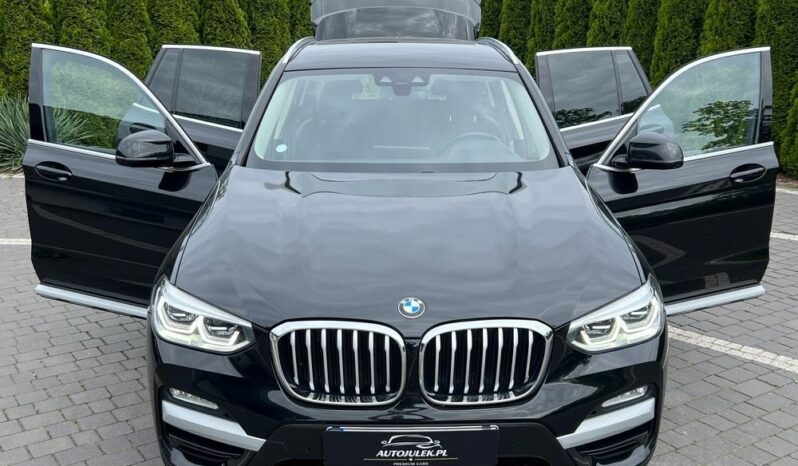 BMW X3 xDrive20d xLine NAVI KAMERA PÓŁSKÓRA ALU19 SERWISOWANA 100% BEZWYPADKOWA GWARANCJA full