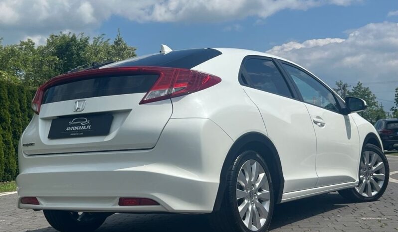 Honda Civic 1.8 i-VTEC Sport BIAŁA PERŁA KAMERA GRZANE FOTELE TEMPOMAT SERWISOWANA BEZWYPADKOWA GWARANCJA full