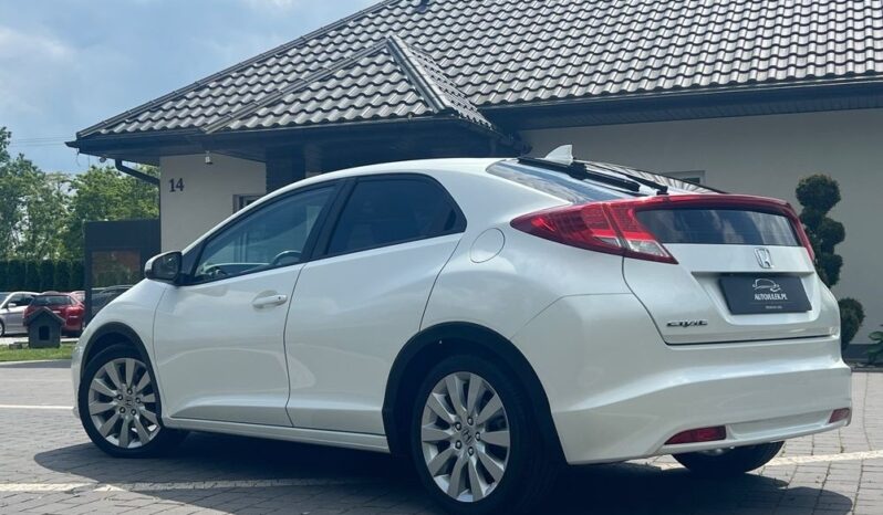 Honda Civic 1.8 i-VTEC Sport BIAŁA PERŁA KAMERA GRZANE FOTELE TEMPOMAT SERWISOWANA BEZWYPADKOWA GWARANCJA full