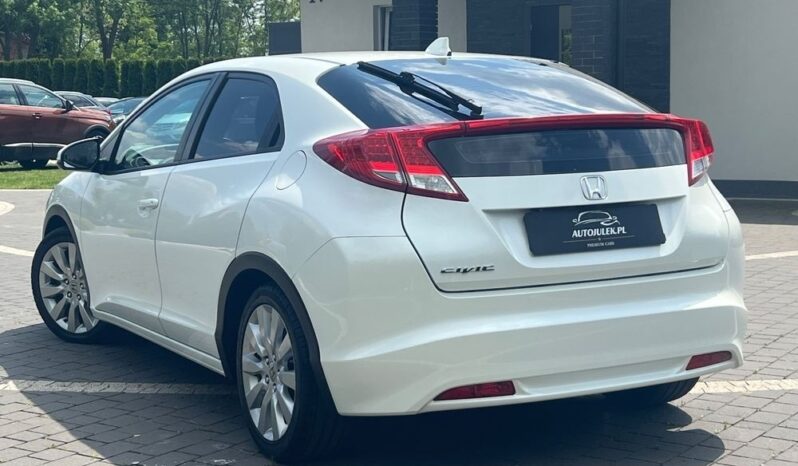 Honda Civic 1.8 i-VTEC Sport BIAŁA PERŁA KAMERA GRZANE FOTELE TEMPOMAT SERWISOWANA BEZWYPADKOWA GWARANCJA full