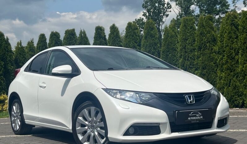 Honda Civic 1.8 i-VTEC Sport BIAŁA PERŁA KAMERA GRZANE FOTELE TEMPOMAT SERWISOWANA BEZWYPADKOWA GWARANCJA full