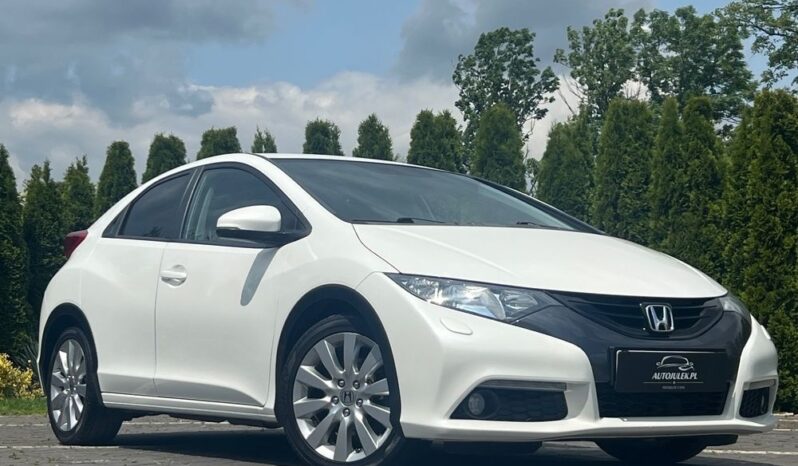 Honda Civic 1.8 i-VTEC Sport BIAŁA PERŁA KAMERA GRZANE FOTELE TEMPOMAT SERWISOWANA BEZWYPADKOWA GWARANCJA full