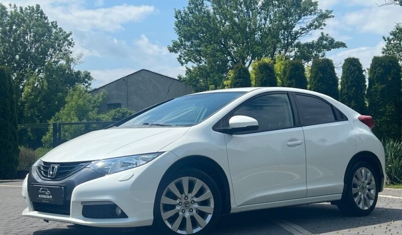 Honda Civic 1.8 i-VTEC Sport BIAŁA PERŁA KAMERA GRZANE FOTELE TEMPOMAT SERWISOWANA BEZWYPADKOWA GWARANCJA full