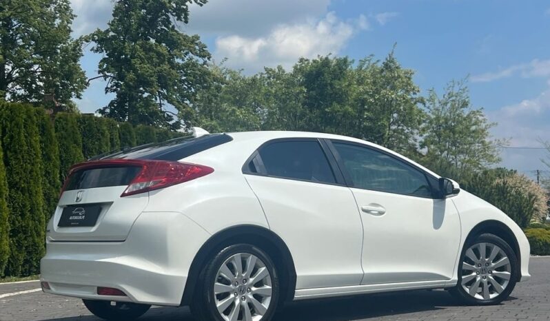 Honda Civic 1.8 i-VTEC Sport BIAŁA PERŁA KAMERA GRZANE FOTELE TEMPOMAT SERWISOWANA BEZWYPADKOWA GWARANCJA full