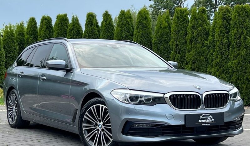 BMW Seria 5 520d Touring Sport Line NAVI KAMERA WIRTUALNE ZEGARY PÓŁSKÓRA SERWISOWANA BEZWYPADKOWA GWARANCJA full