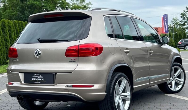 Volkswagen Tiguan 1.4 TSI 4Mot R-LINE PANORAMA SKÓRA XENON LEDY KAMERA SERWISOWANY BEZWYPADKOWY GWARANCJA full