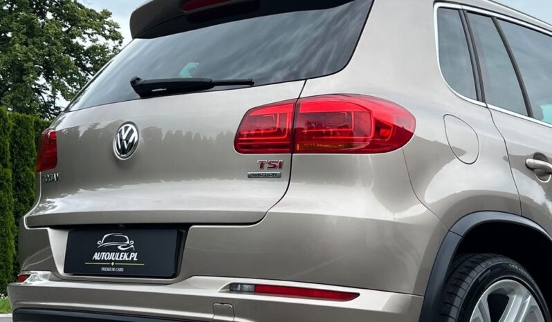 Volkswagen Tiguan 1.4 TSI 4Mot R-LINE PANORAMA SKÓRA XENON LEDY KAMERA SERWISOWANY BEZWYPADKOWY GWARANCJA full