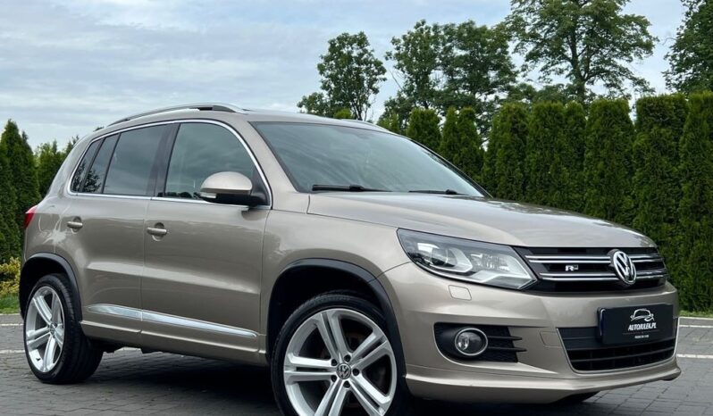 Volkswagen Tiguan 1.4 TSI 4Mot R-LINE PANORAMA SKÓRA XENON LEDY KAMERA SERWISOWANY BEZWYPADKOWY GWARANCJA full
