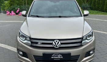 Volkswagen Tiguan 1.4 TSI 4Mot R-LINE PANORAMA SKÓRA XENON LEDY KAMERA SERWISOWANY BEZWYPADKOWY GWARANCJA full