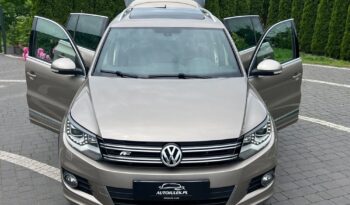 Volkswagen Tiguan 1.4 TSI 4Mot R-LINE PANORAMA SKÓRA XENON LEDY KAMERA SERWISOWANY BEZWYPADKOWY GWARANCJA full