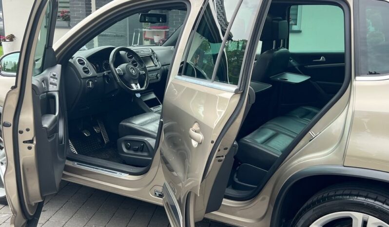 Volkswagen Tiguan 1.4 TSI 4Mot R-LINE PANORAMA SKÓRA XENON LEDY KAMERA SERWISOWANY BEZWYPADKOWY GWARANCJA full