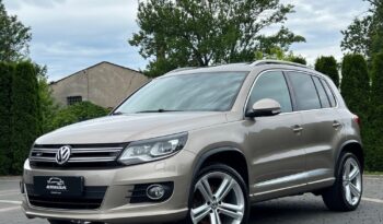 Volkswagen Tiguan 1.4 TSI 4Mot R-LINE PANORAMA SKÓRA XENON LEDY KAMERA SERWISOWANY BEZWYPADKOWY GWARANCJA full