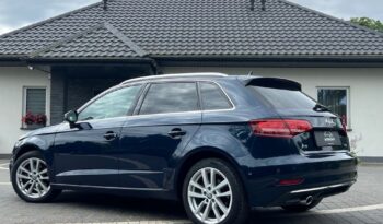 Audi A3 1.6 TDI Sportback S tronic NAVI KAMERA PÓŁSKÓRA BIXENON 2xPDC SERWISOWANA BEZWYPADKOWA GWARANCJA full