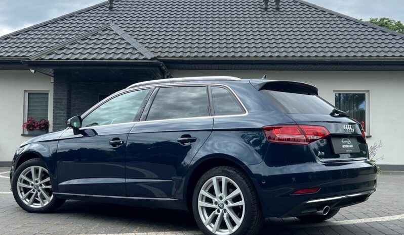 Audi A3 1.6 TDI Sportback S tronic NAVI KAMERA PÓŁSKÓRA BIXENON 2xPDC SERWISOWANA BEZWYPADKOWA GWARANCJA full