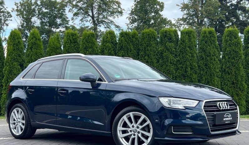 Audi A3 1.6 TDI Sportback S tronic NAVI KAMERA PÓŁSKÓRA BIXENON 2xPDC SERWISOWANA BEZWYPADKOWA GWARANCJA full