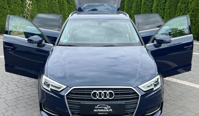 Audi A3 1.6 TDI Sportback S tronic NAVI KAMERA PÓŁSKÓRA BIXENON 2xPDC SERWISOWANA BEZWYPADKOWA GWARANCJA full