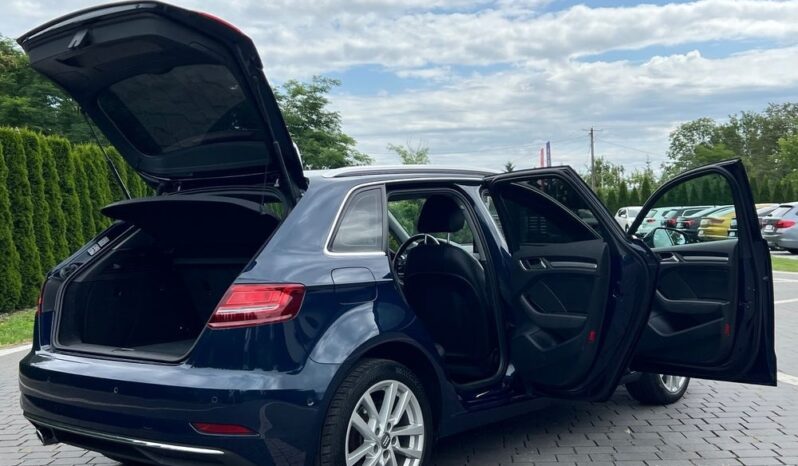 Audi A3 1.6 TDI Sportback S tronic NAVI KAMERA PÓŁSKÓRA BIXENON 2xPDC SERWISOWANA BEZWYPADKOWA GWARANCJA full