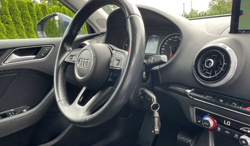 Audi A3 1.6 TDI Sportback S tronic NAVI KAMERA PÓŁSKÓRA BIXENON 2xPDC SERWISOWANA BEZWYPADKOWA GWARANCJA full