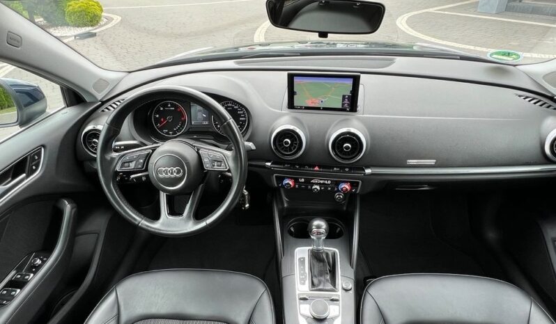 Audi A3 1.6 TDI Sportback S tronic NAVI KAMERA PÓŁSKÓRA BIXENON 2xPDC SERWISOWANA BEZWYPADKOWA GWARANCJA full