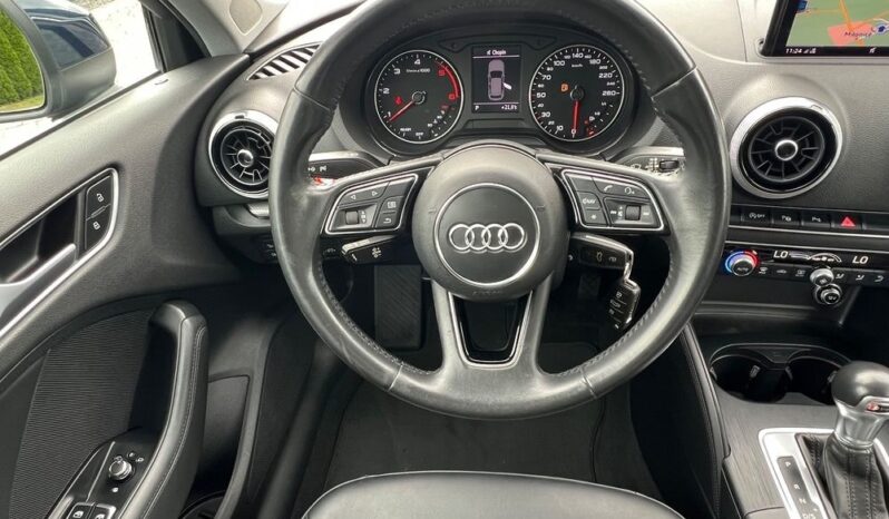 Audi A3 1.6 TDI Sportback S tronic NAVI KAMERA PÓŁSKÓRA BIXENON 2xPDC SERWISOWANA BEZWYPADKOWA GWARANCJA full
