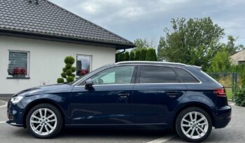 Audi A3 1.6 TDI Sportback S tronic NAVI KAMERA PÓŁSKÓRA BIXENON 2xPDC SERWISOWANA BEZWYPADKOWA GWARANCJA full