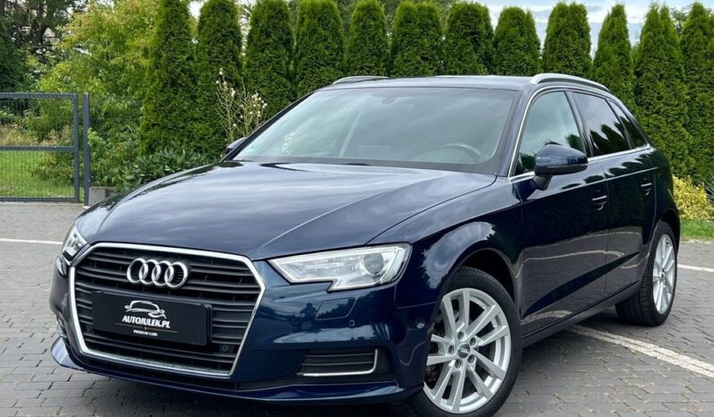 Audi A3 1.6 TDI Sportback S tronic NAVI KAMERA PÓŁSKÓRA BIXENON 2xPDC SERWISOWANA BEZWYPADKOWA GWARANCJA full