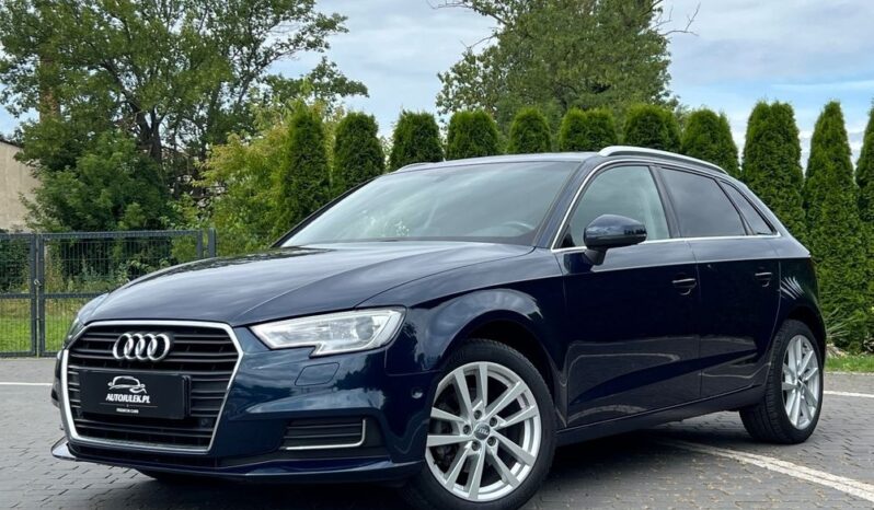 Audi A3 1.6 TDI Sportback S tronic NAVI KAMERA PÓŁSKÓRA BIXENON 2xPDC SERWISOWANA BEZWYPADKOWA GWARANCJA full