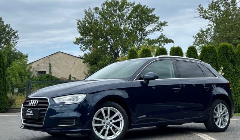 Audi A3 1.6 TDI Sportback S tronic NAVI KAMERA PÓŁSKÓRA BIXENON 2xPDC SERWISOWANA BEZWYPADKOWA GWARANCJA full
