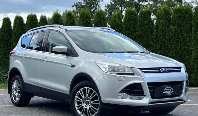 Ford Kuga 1.6 EcoBoost 2×4 Titanium GRZANE FOTELE ALU PÓŁSKÓRA 2xPDC SSRWISOWANA BEZWYPADKOWA GWARANCJA full