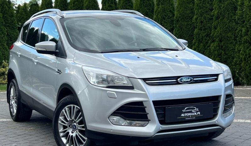 Ford Kuga 1.6 EcoBoost 2×4 Titanium GRZANE FOTELE ALU PÓŁSKÓRA 2xPDC SSRWISOWANA BEZWYPADKOWA GWARANCJA full