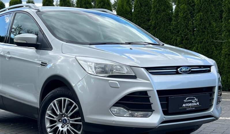 Ford Kuga 1.6 EcoBoost 2×4 Titanium GRZANE FOTELE ALU PÓŁSKÓRA 2xPDC SSRWISOWANA BEZWYPADKOWA GWARANCJA full