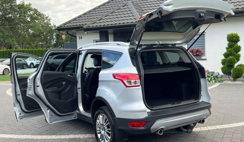 Ford Kuga 1.6 EcoBoost 2×4 Titanium GRZANE FOTELE ALU PÓŁSKÓRA 2xPDC SSRWISOWANA BEZWYPADKOWA GWARANCJA full