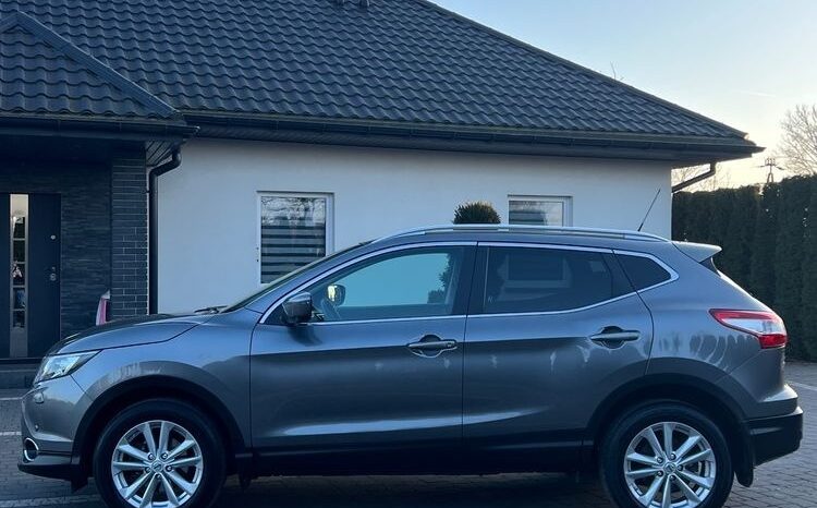 Nissan Qashqai 1.5 dCi Tekna EU6 XENON KAMERY 360 KEYLESS PÓŁSKÓRA SERWISOWANY 100% BEZWYPADKOWY GWARANCJA full