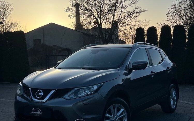 Nissan Qashqai 1.5 dCi Tekna EU6 XENON KAMERY 360 KEYLESS PÓŁSKÓRA SERWISOWANY 100% BEZWYPADKOWY GWARANCJA full