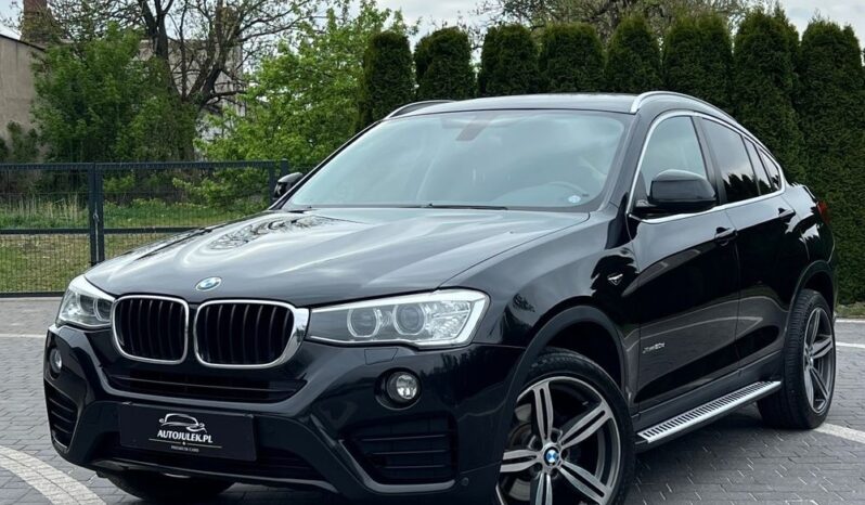 BMW X4 xDrive20d#XENON#NAVI#PÓŁSKÓRA#GRZANE FOTELE#SERWISOWANA#BEZWYPADKOWA#GWARANCJA full
