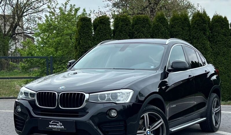 BMW X4 xDrive20d#XENON#NAVI#PÓŁSKÓRA#GRZANE FOTELE#SERWISOWANA#BEZWYPADKOWA#GWARANCJA full