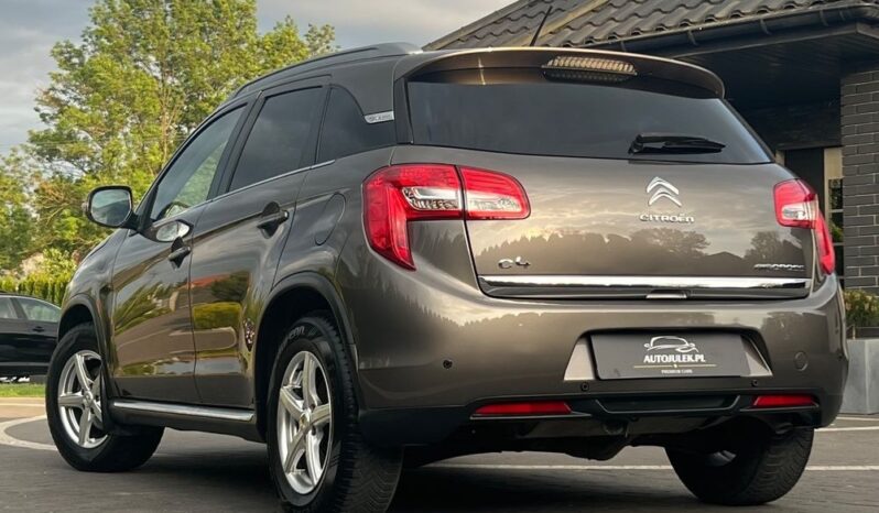 Citroën C4 Aircross#4×4#1.6HDI115KM#PANORAMA#PDC#PÓŁSKÓRA#SERWISOWANY#BEZWYPADKOWY#GWARANCJA full