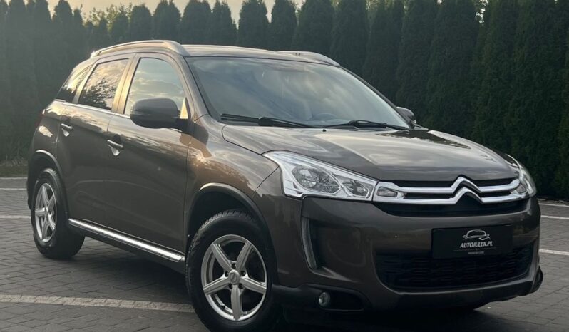 Citroën C4 Aircross#4×4#1.6HDI115KM#PANORAMA#PDC#PÓŁSKÓRA#SERWISOWANY#BEZWYPADKOWY#GWARANCJA full