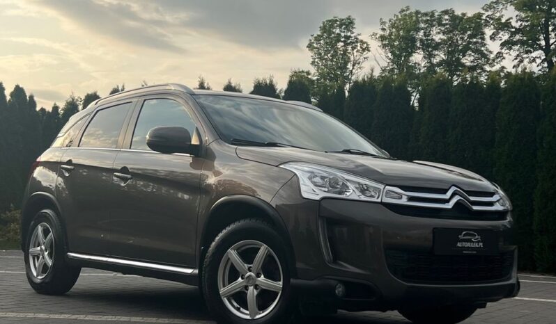 Citroën C4 Aircross#4×4#1.6HDI115KM#PANORAMA#PDC#PÓŁSKÓRA#SERWISOWANY#BEZWYPADKOWY#GWARANCJA full