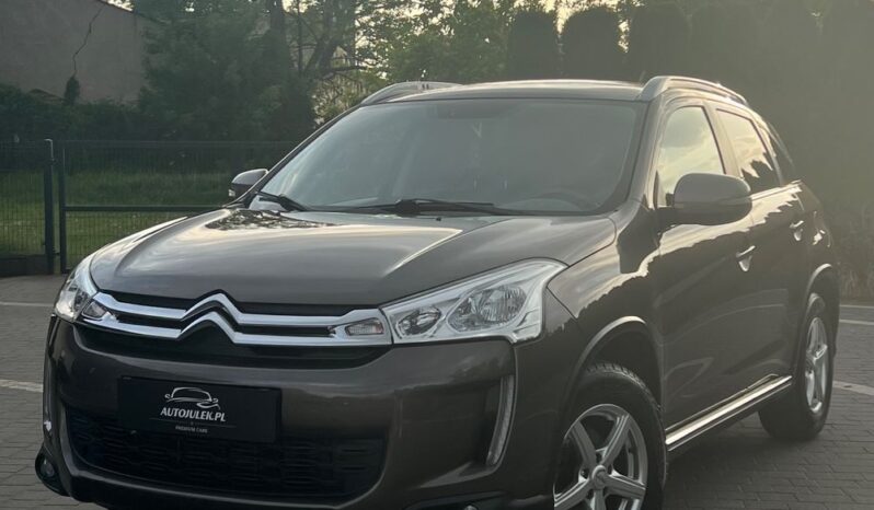 Citroën C4 Aircross#4×4#1.6HDI115KM#PANORAMA#PDC#PÓŁSKÓRA#SERWISOWANY#BEZWYPADKOWY#GWARANCJA full