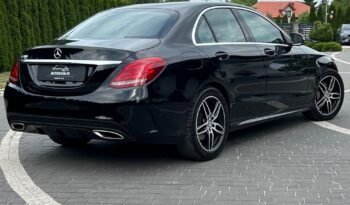 Mercedes-Benz Klasa C 200 7G-TRONIC AMG Line SKÓRA GRZANE FOTELE SERWISOWANY BEZWYPADKOWY GWARANCJA full