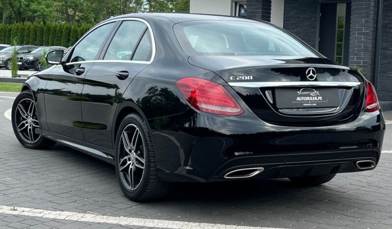 Mercedes-Benz Klasa C 200 7G-TRONIC AMG Line SKÓRA GRZANE FOTELE SERWISOWANY BEZWYPADKOWY GWARANCJA full
