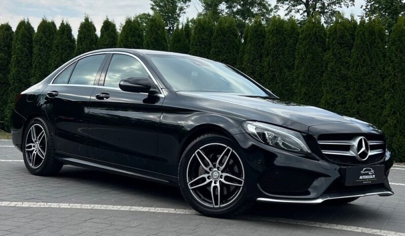 Mercedes-Benz Klasa C 200 7G-TRONIC AMG Line SKÓRA GRZANE FOTELE SERWISOWANY BEZWYPADKOWY GWARANCJA full