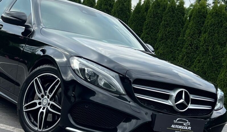 Mercedes-Benz Klasa C 200 7G-TRONIC AMG Line SKÓRA GRZANE FOTELE SERWISOWANY BEZWYPADKOWY GWARANCJA full