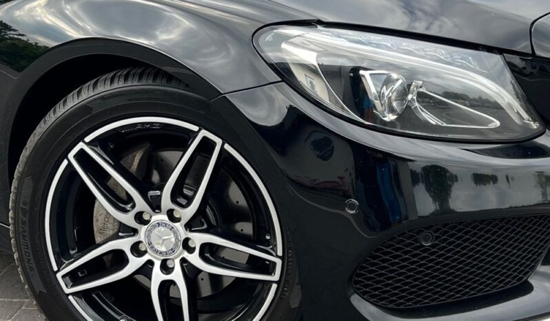 Mercedes-Benz Klasa C 200 7G-TRONIC AMG Line SKÓRA GRZANE FOTELE SERWISOWANY BEZWYPADKOWY GWARANCJA full