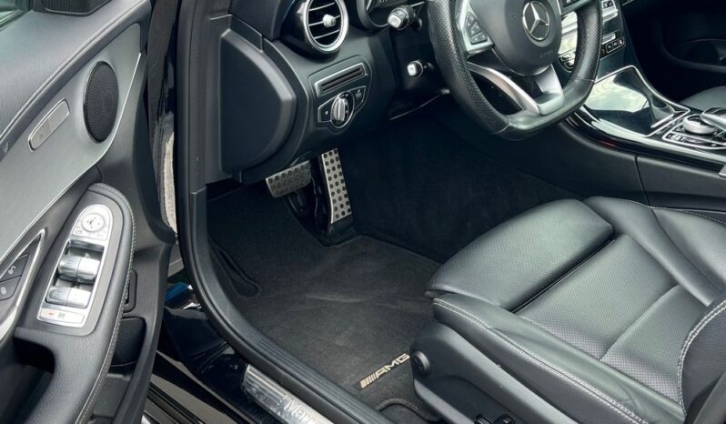 Mercedes-Benz Klasa C 200 7G-TRONIC AMG Line SKÓRA GRZANE FOTELE SERWISOWANY BEZWYPADKOWY GWARANCJA full