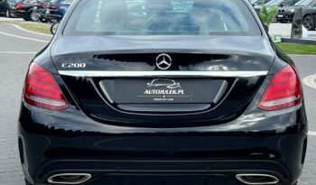 Mercedes-Benz Klasa C 200 7G-TRONIC AMG Line SKÓRA GRZANE FOTELE SERWISOWANY BEZWYPADKOWY GWARANCJA full
