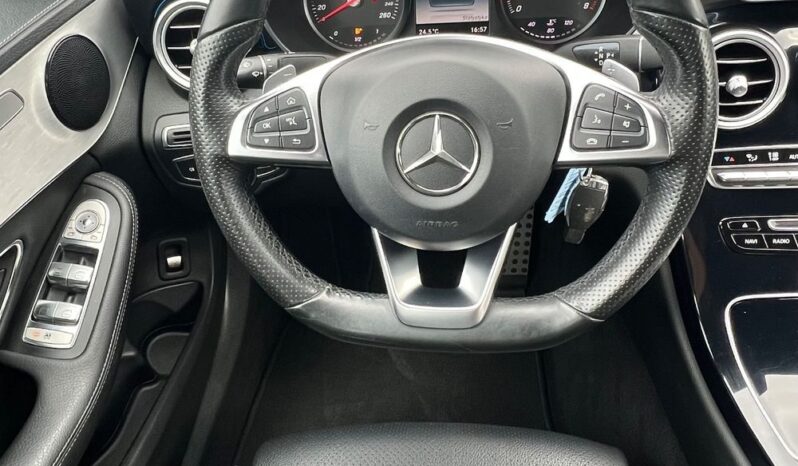Mercedes-Benz Klasa C 200 7G-TRONIC AMG Line SKÓRA GRZANE FOTELE SERWISOWANY BEZWYPADKOWY GWARANCJA full