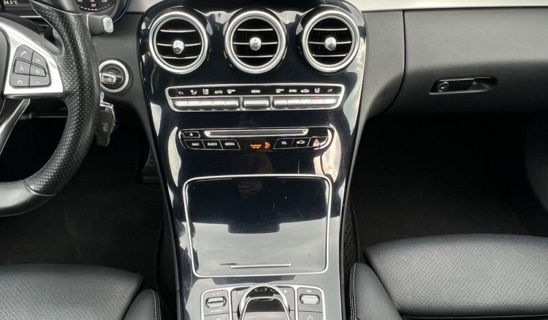 Mercedes-Benz Klasa C 200 7G-TRONIC AMG Line SKÓRA GRZANE FOTELE SERWISOWANY BEZWYPADKOWY GWARANCJA full